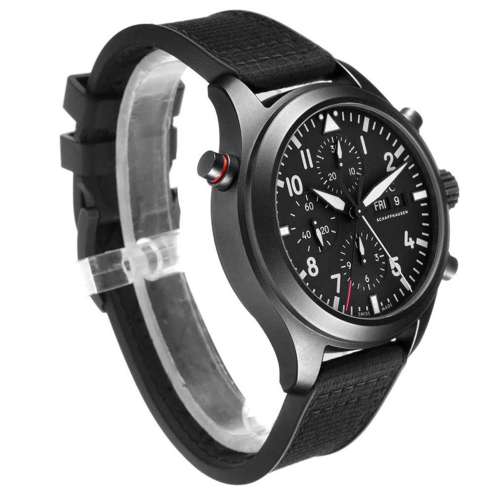IWC Schaffhausen Pilot's Watch Double Chronograph Top Gun