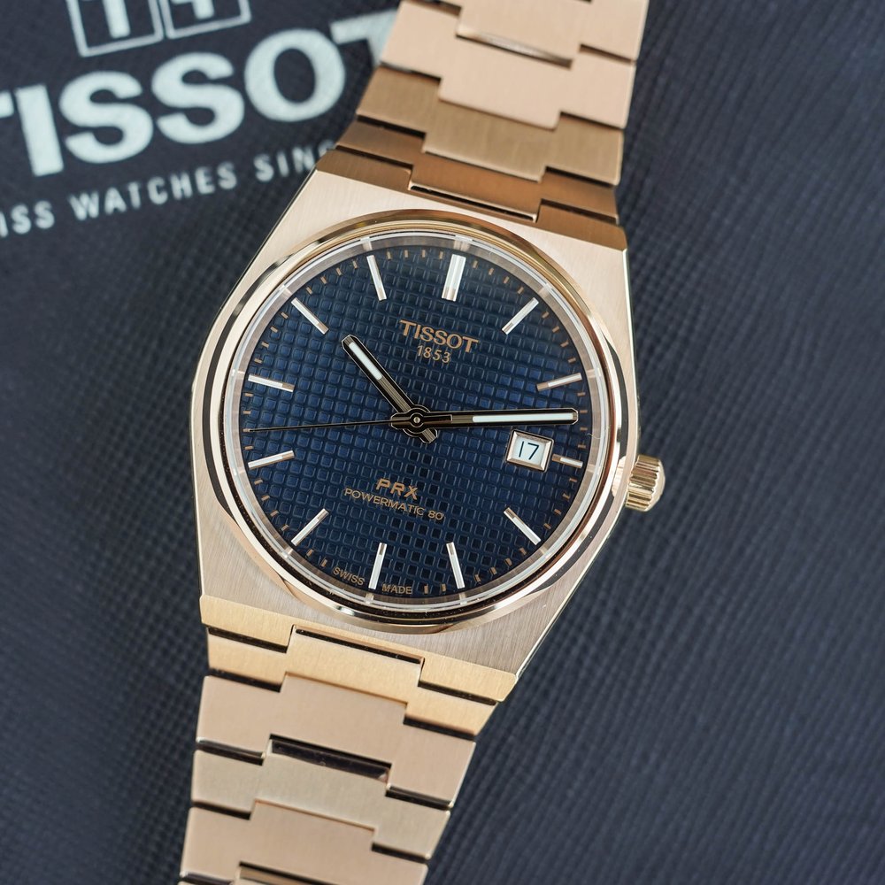 Tissot PRX Powermatic 80 Rose Gold Tone