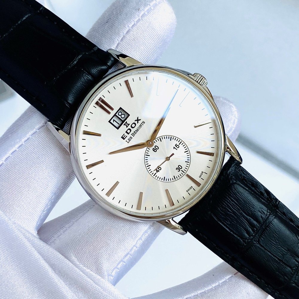 Edox Les Bémonts Moon Phase Quartz