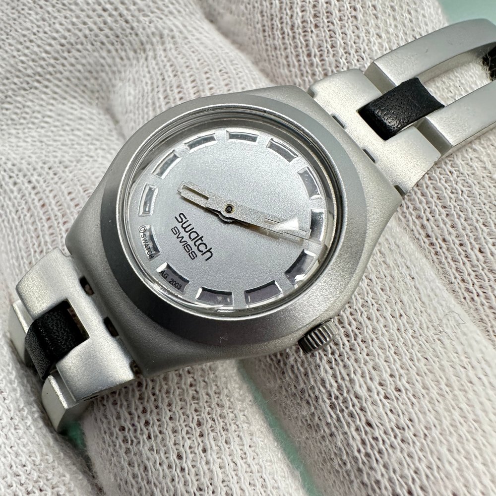 Swatch Chrono Quartz Irony Aluminum Anthracite