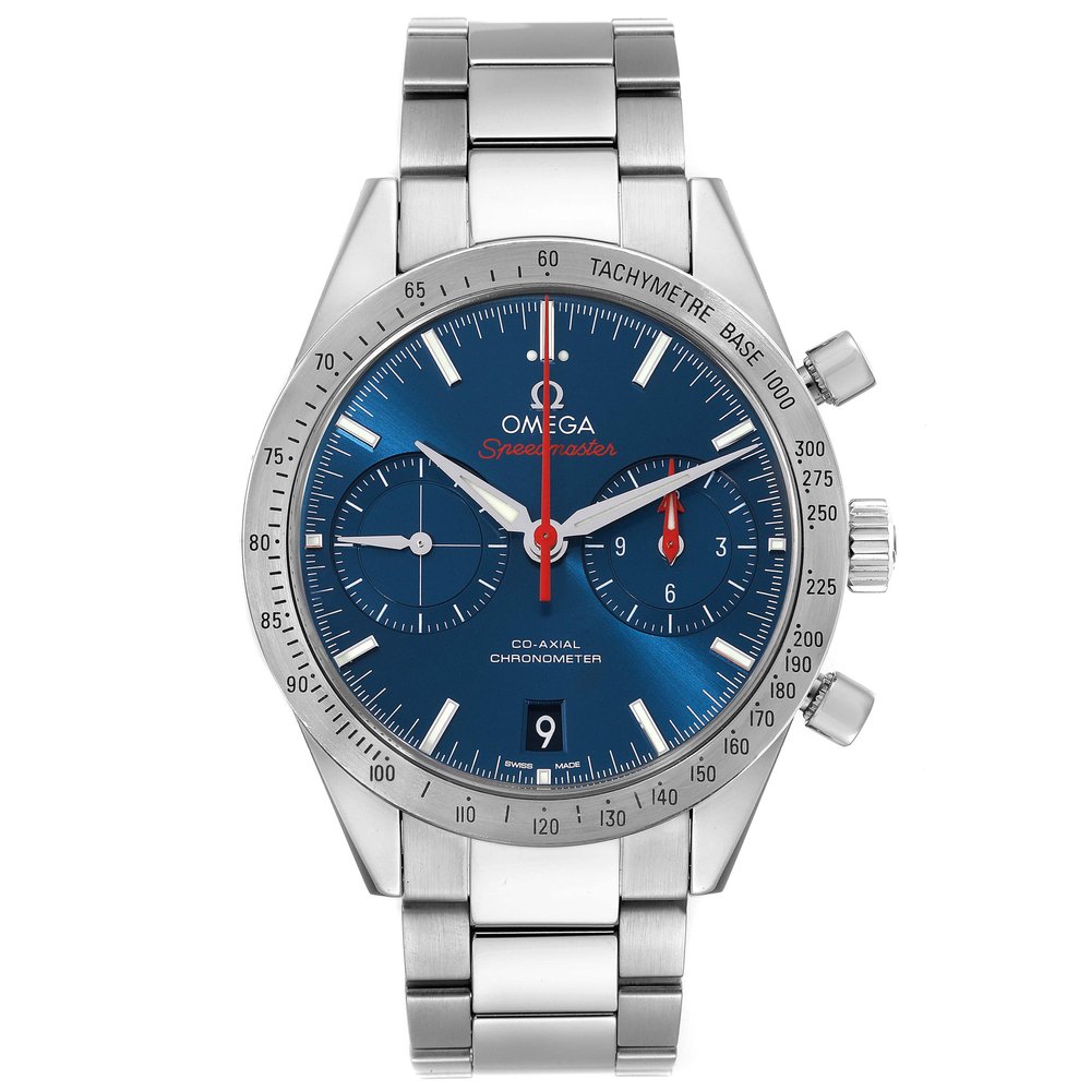 Omega Speedmaster 57 Co-Axial Chronograph 2013 Blue