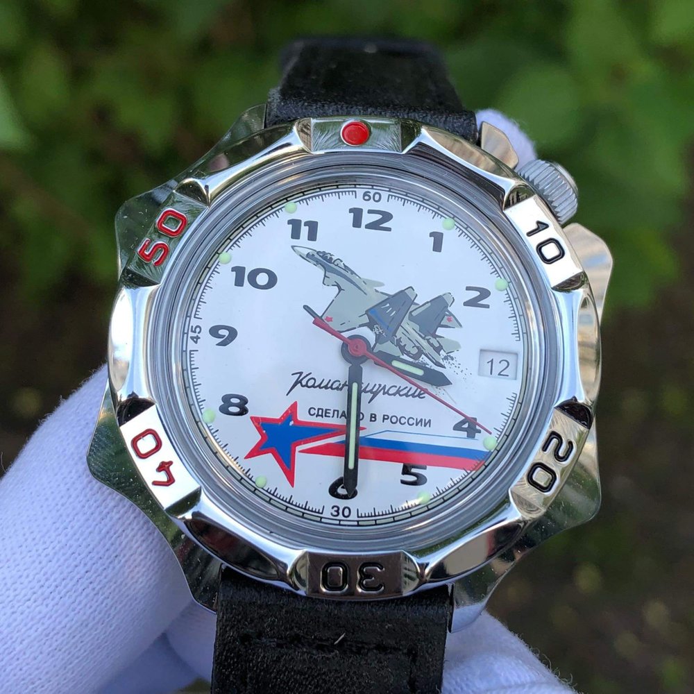 Vostok Komandirskie Double Headed Eagle