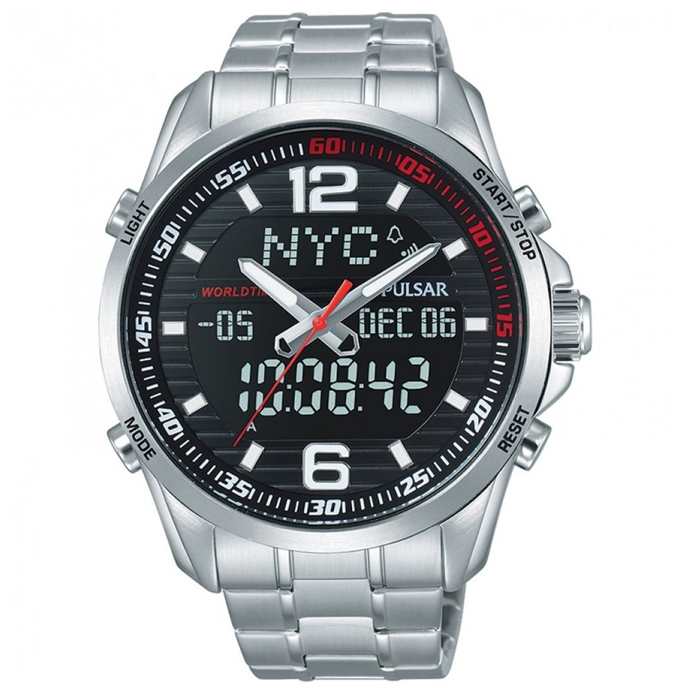 Pulsar Analog-Digital World Time