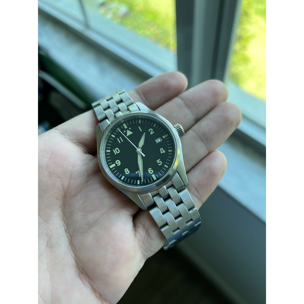 ADDIESDIVE Field Watch NH35A Black