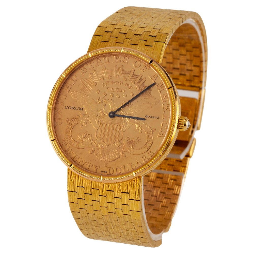 Corum Coin Watch $20 Liberty Gold