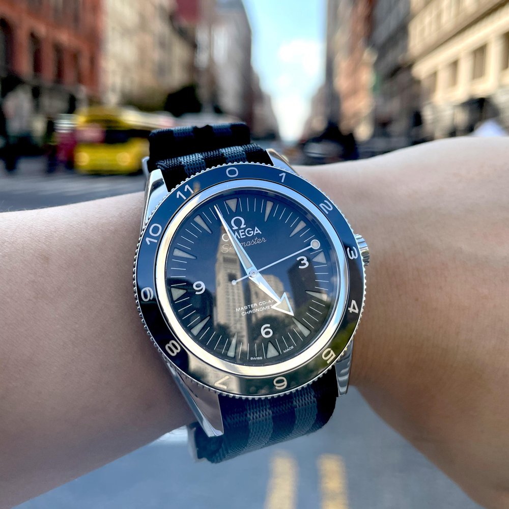 Omega Seamaster 300 Spectre Black