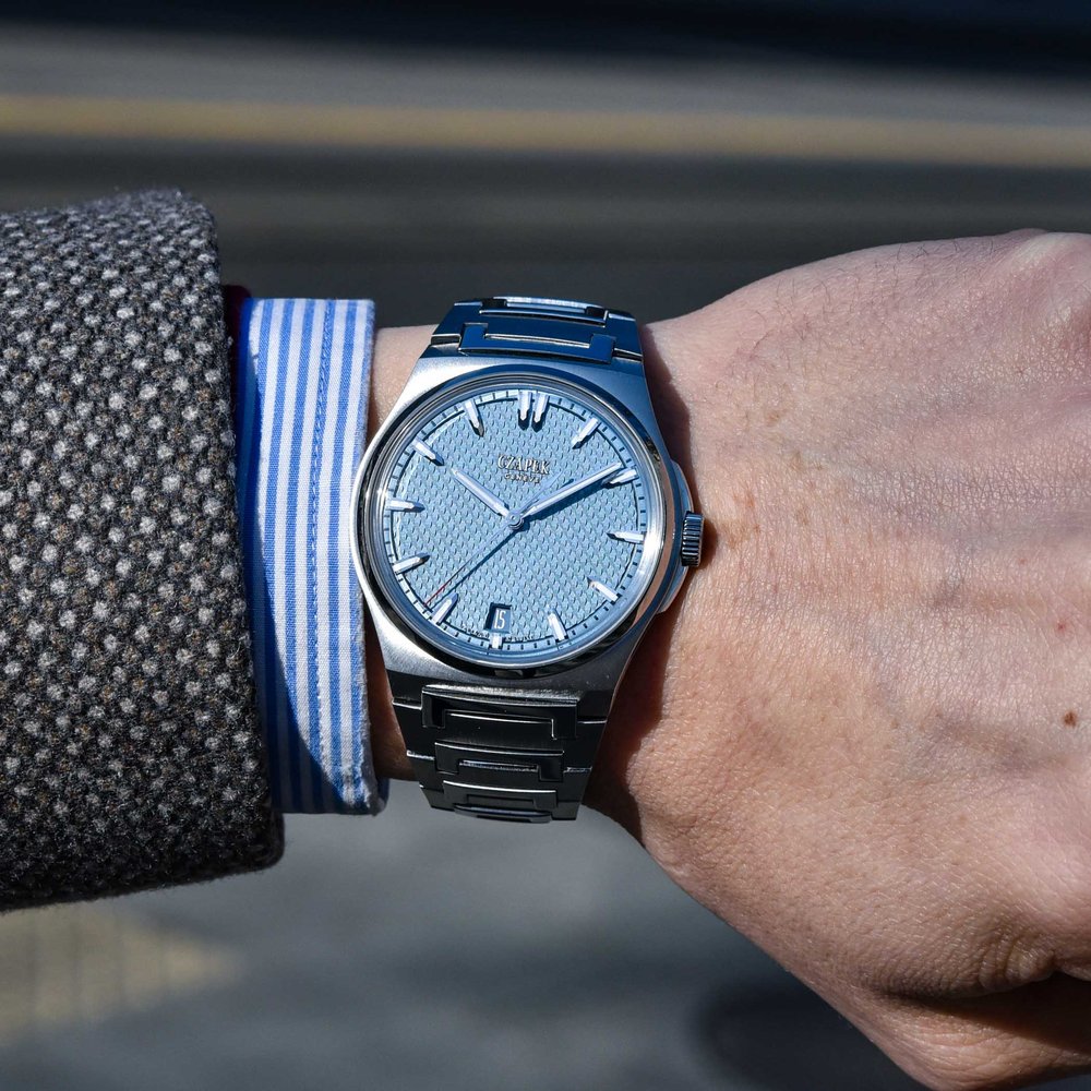 Czapek Antarctique Passage de Drake Ice Blue