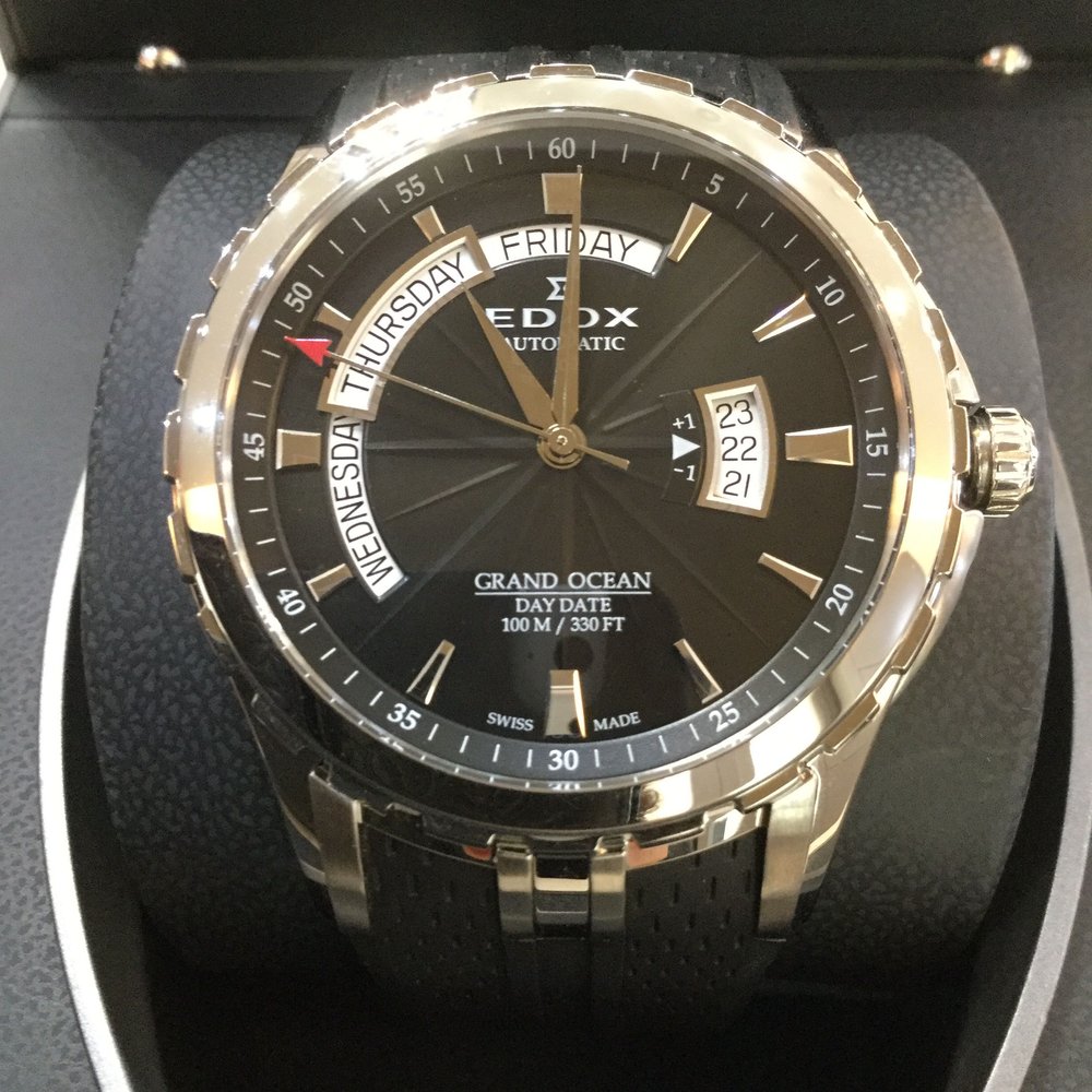 Edox Grand Ocean Slim Automatic Date