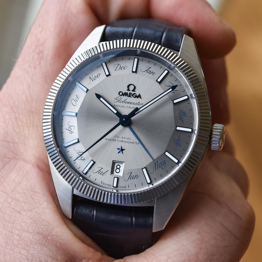 Omega Globemaster Annual Calendar Steel