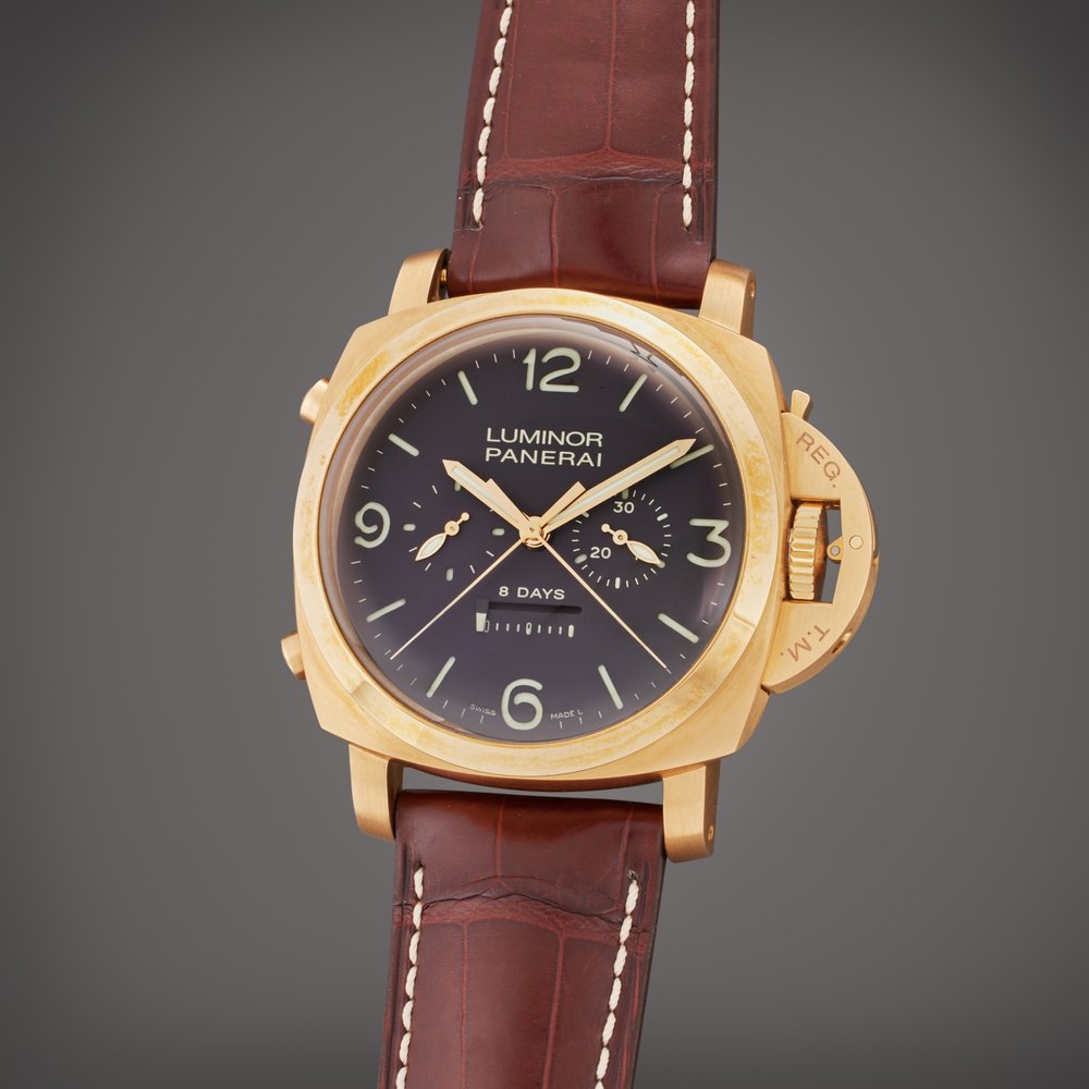 Panerai Luminor 1950 Rattrapante 8 Days Titanio