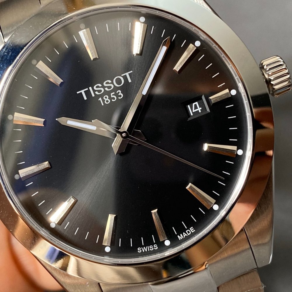Tissot Gentleman Stainless Steel Black