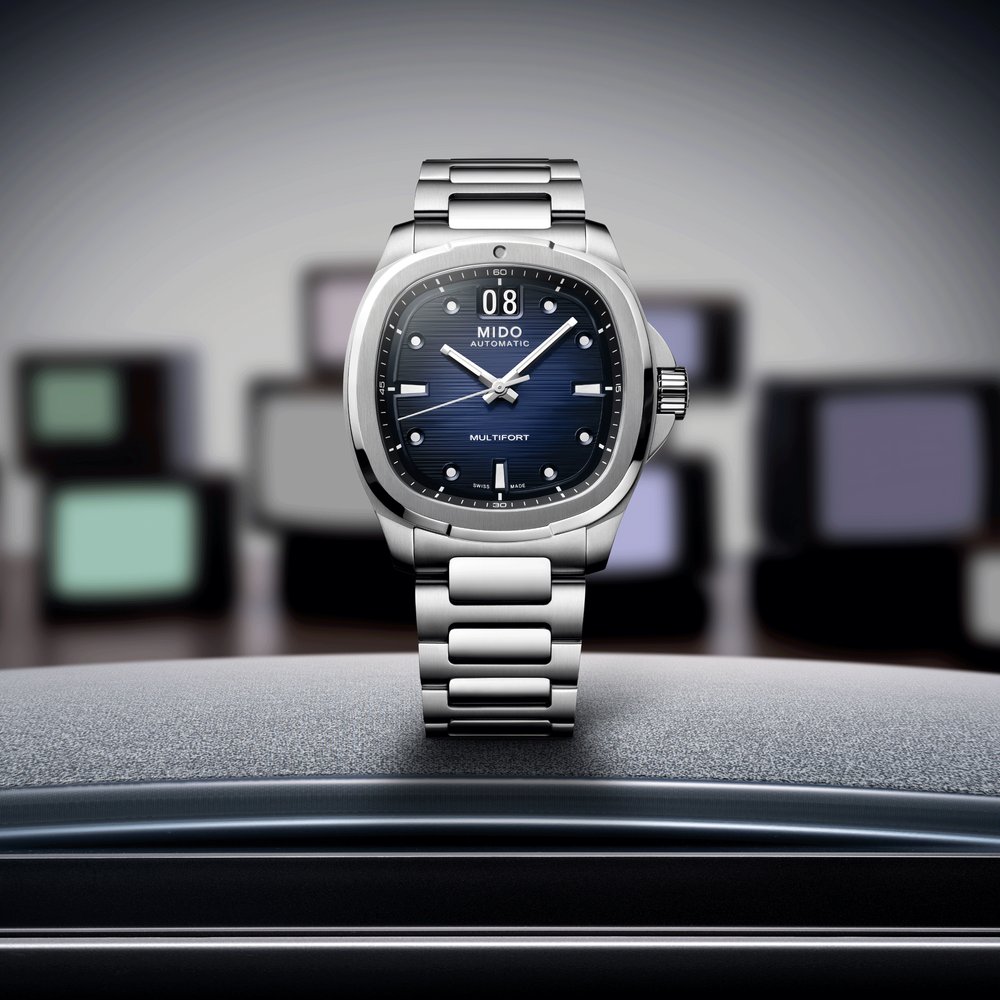 Mido Multifort TV Big Date (Blue)