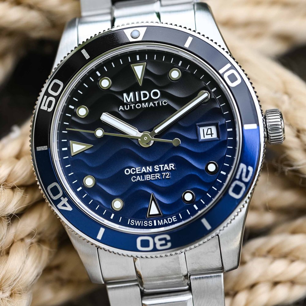 Seagull Ocean Star Pro 300M Gradient Wave-Textured Diver