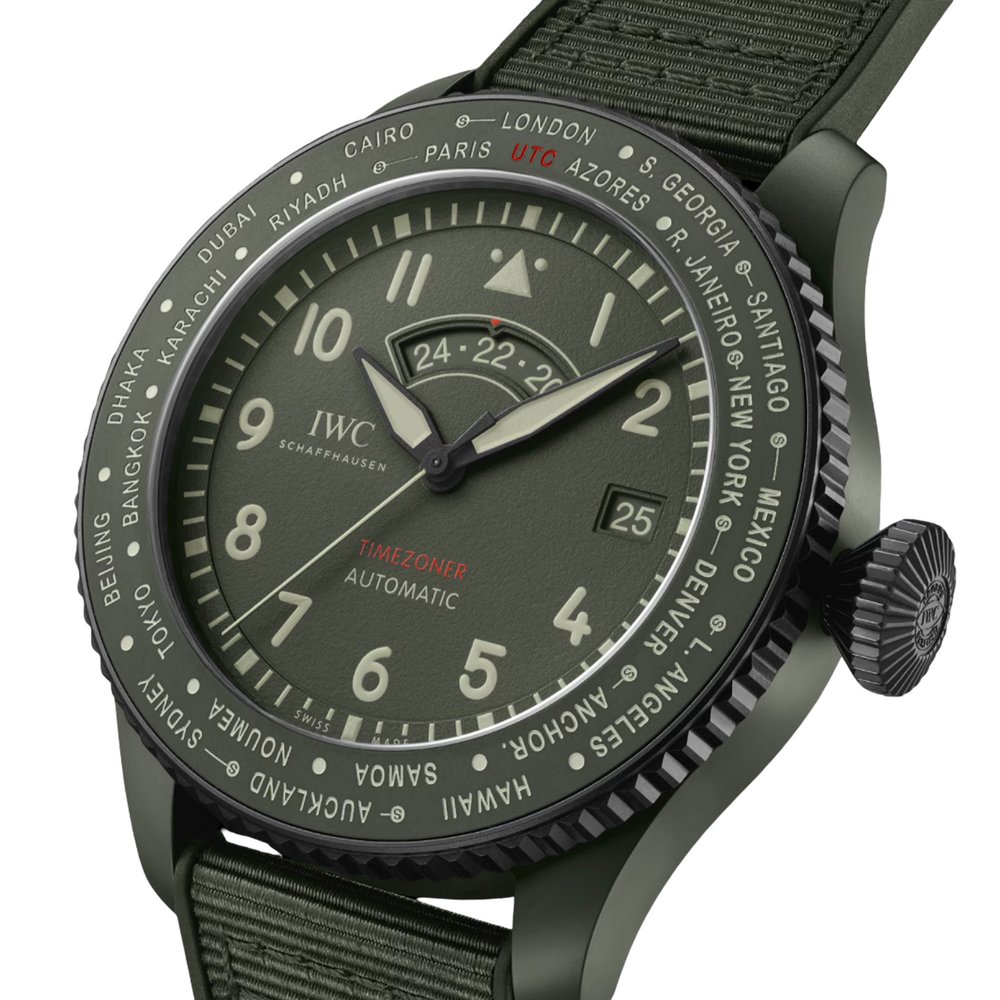IWC Schaffhausen Pilot's Watch Timezoner Chronograph