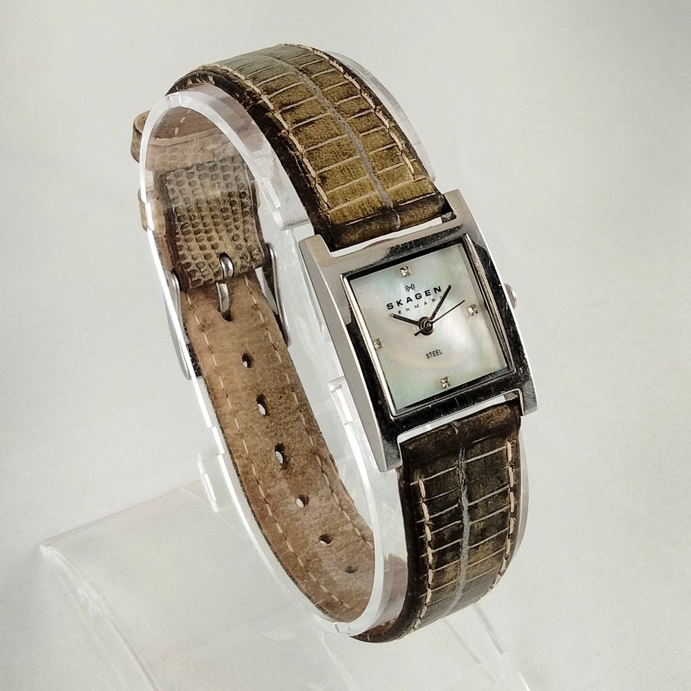 Skagen Rungsted Brown Leather