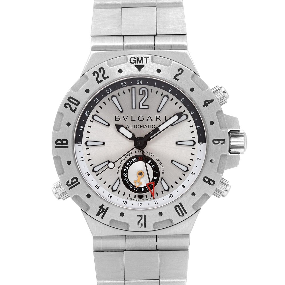 Bulgari Diagono Magnesium GMT