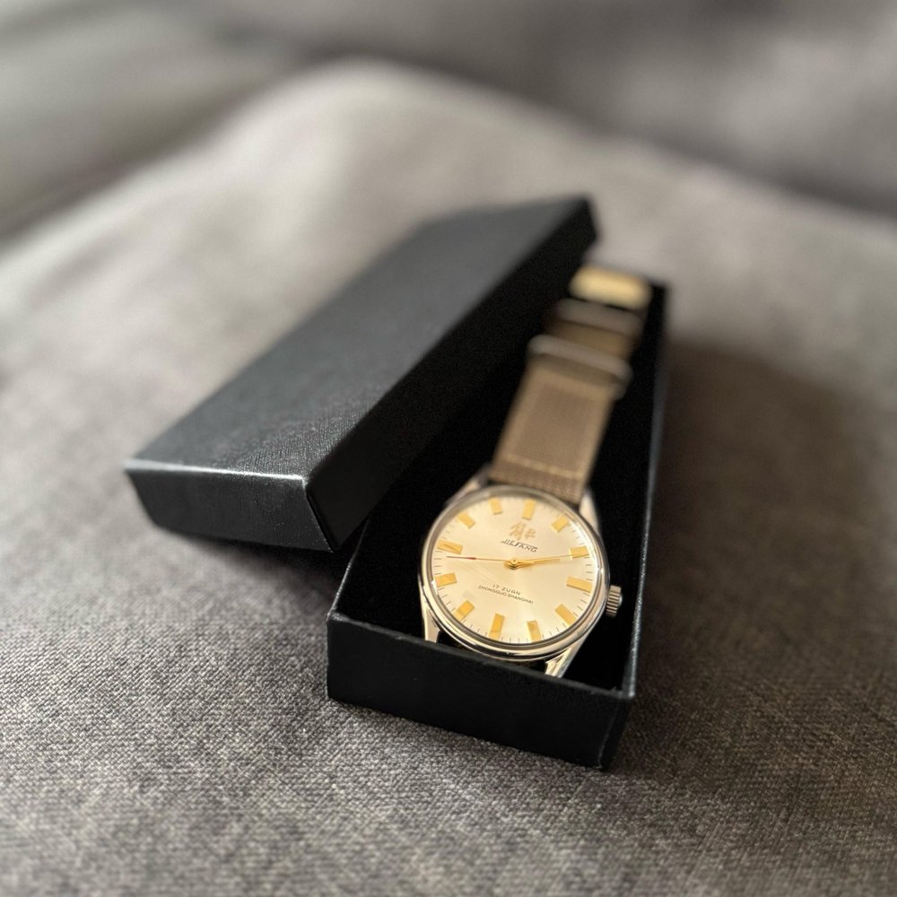 Shanghai Watch Factory Shanghai 1955 Commemorative
