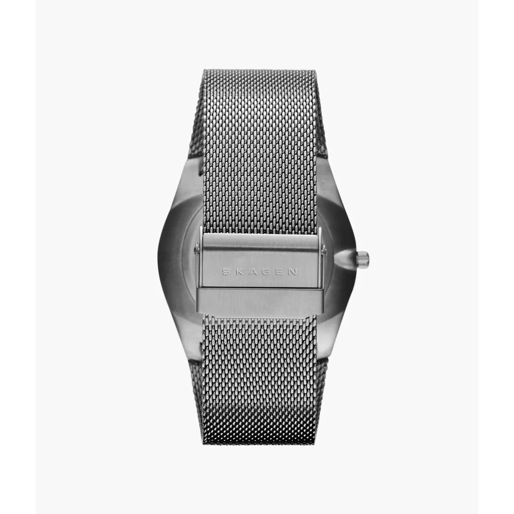 Skagen Melbye Titanium Automatic Charcoal Mesh