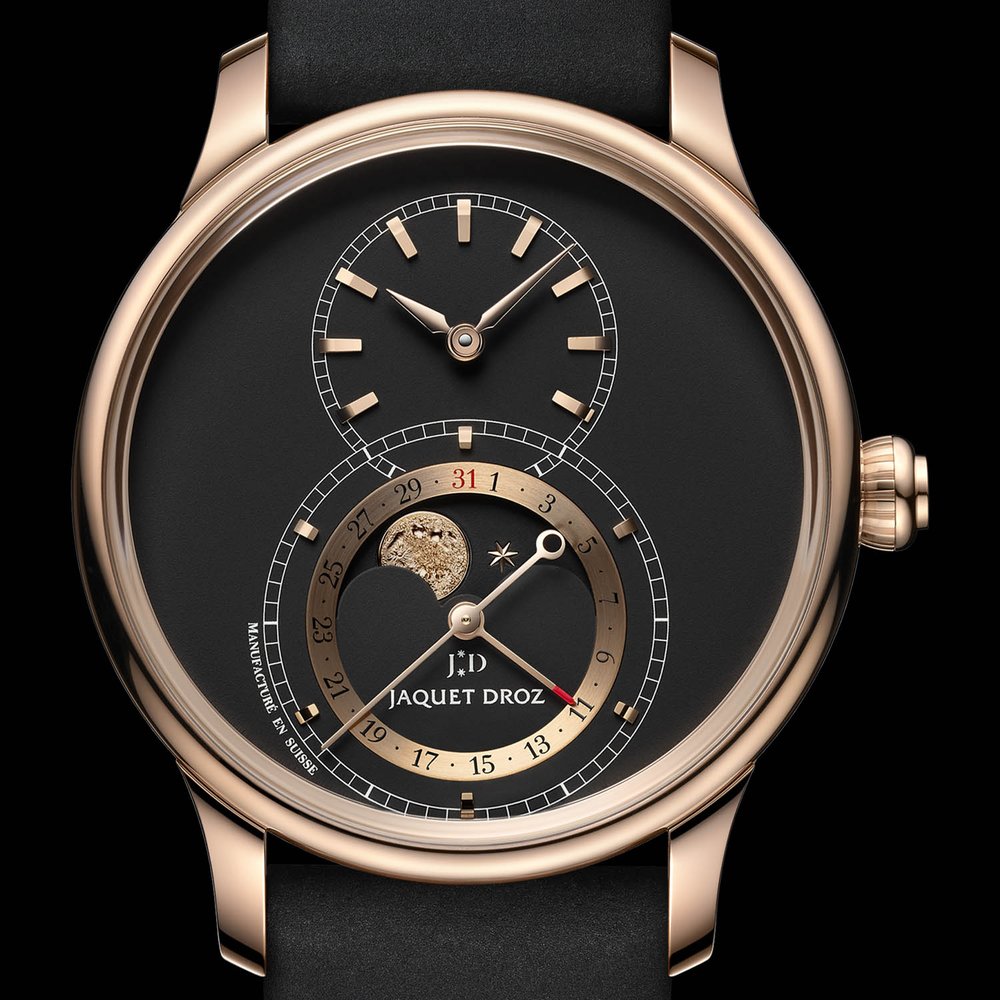 Jaquet Droz Grande Seconde Moon Ivory Enamel