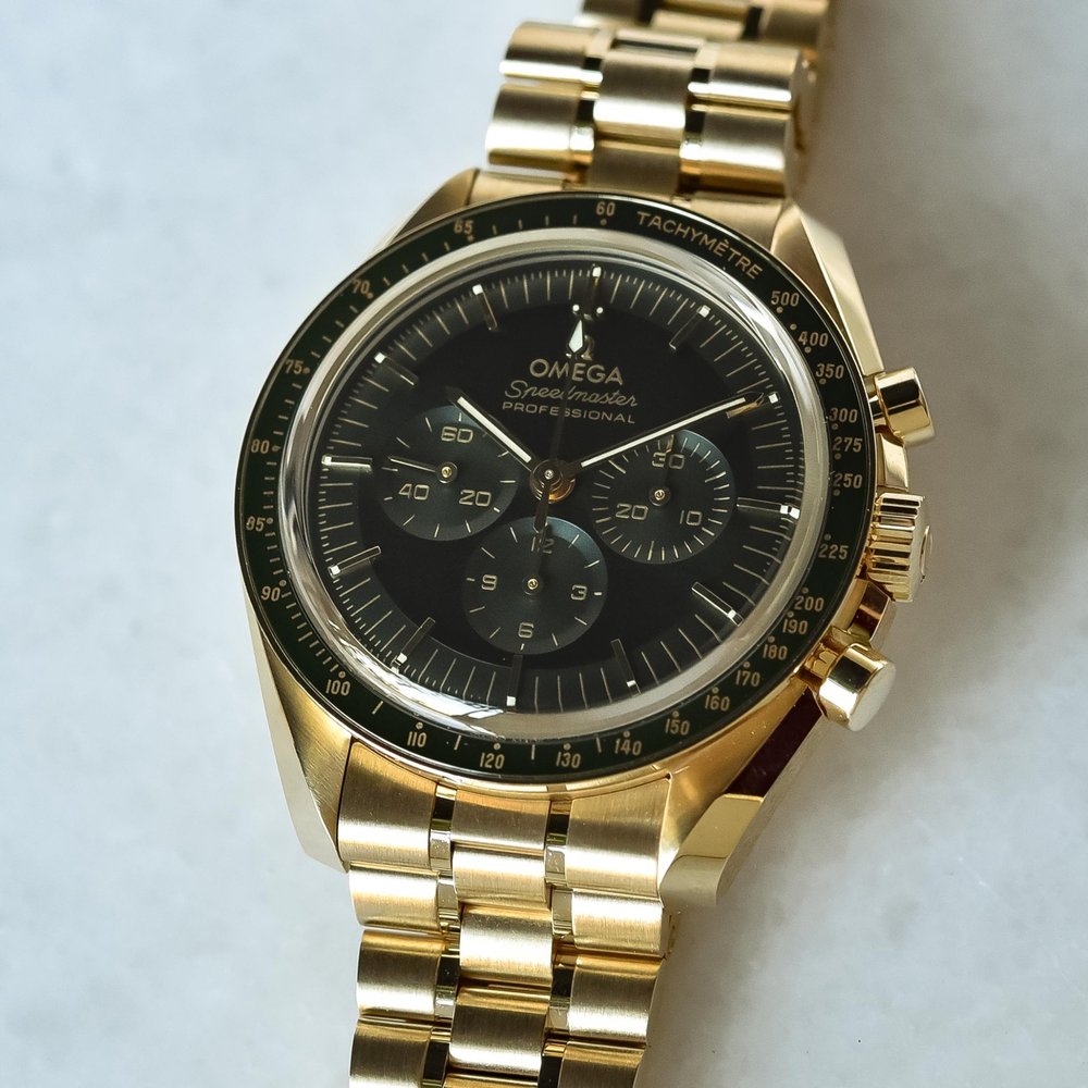 Omega Speedmaster Professional Moonwatch Moonshine Gold