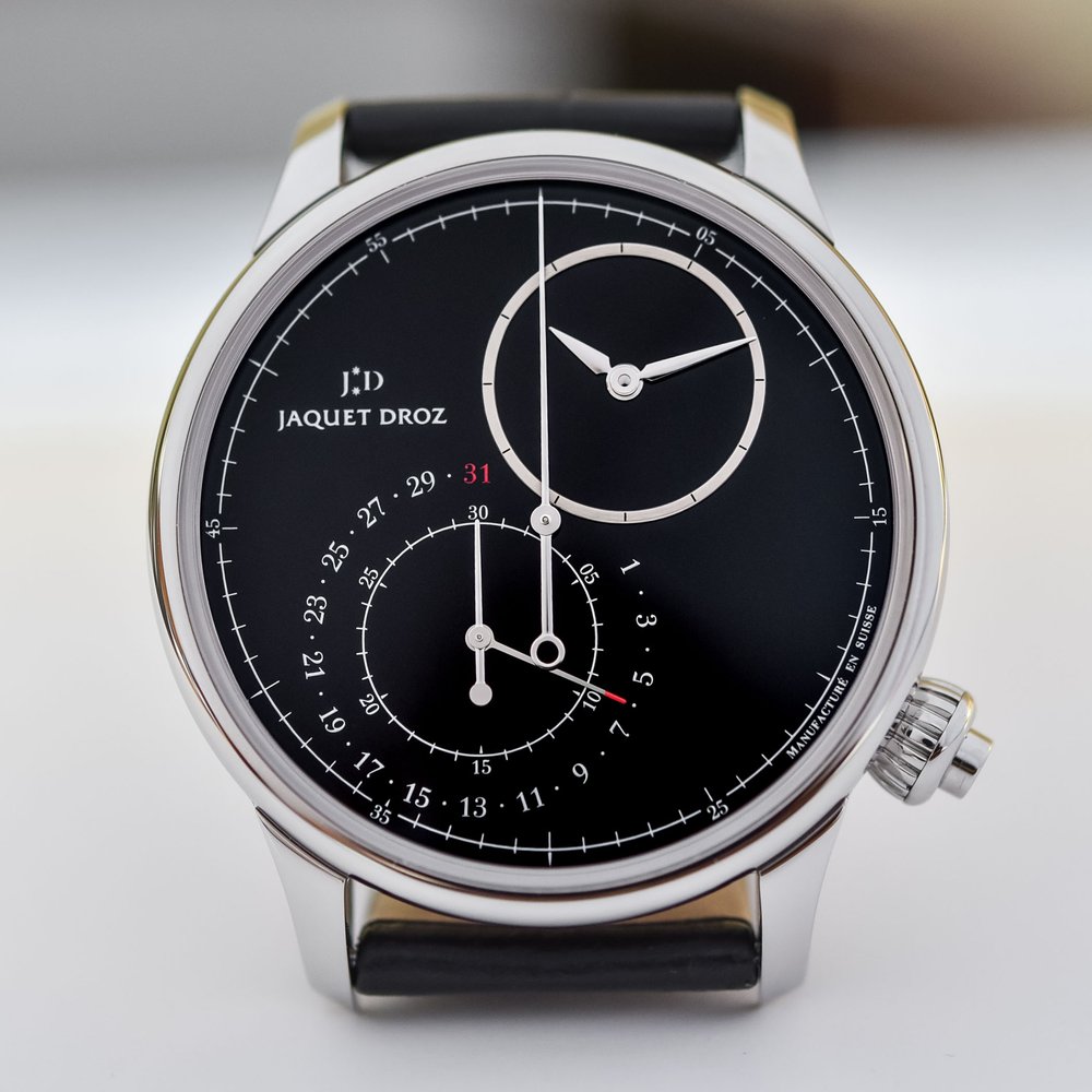 Jaquet Droz Grande Seconde Off-Centered Black Jade