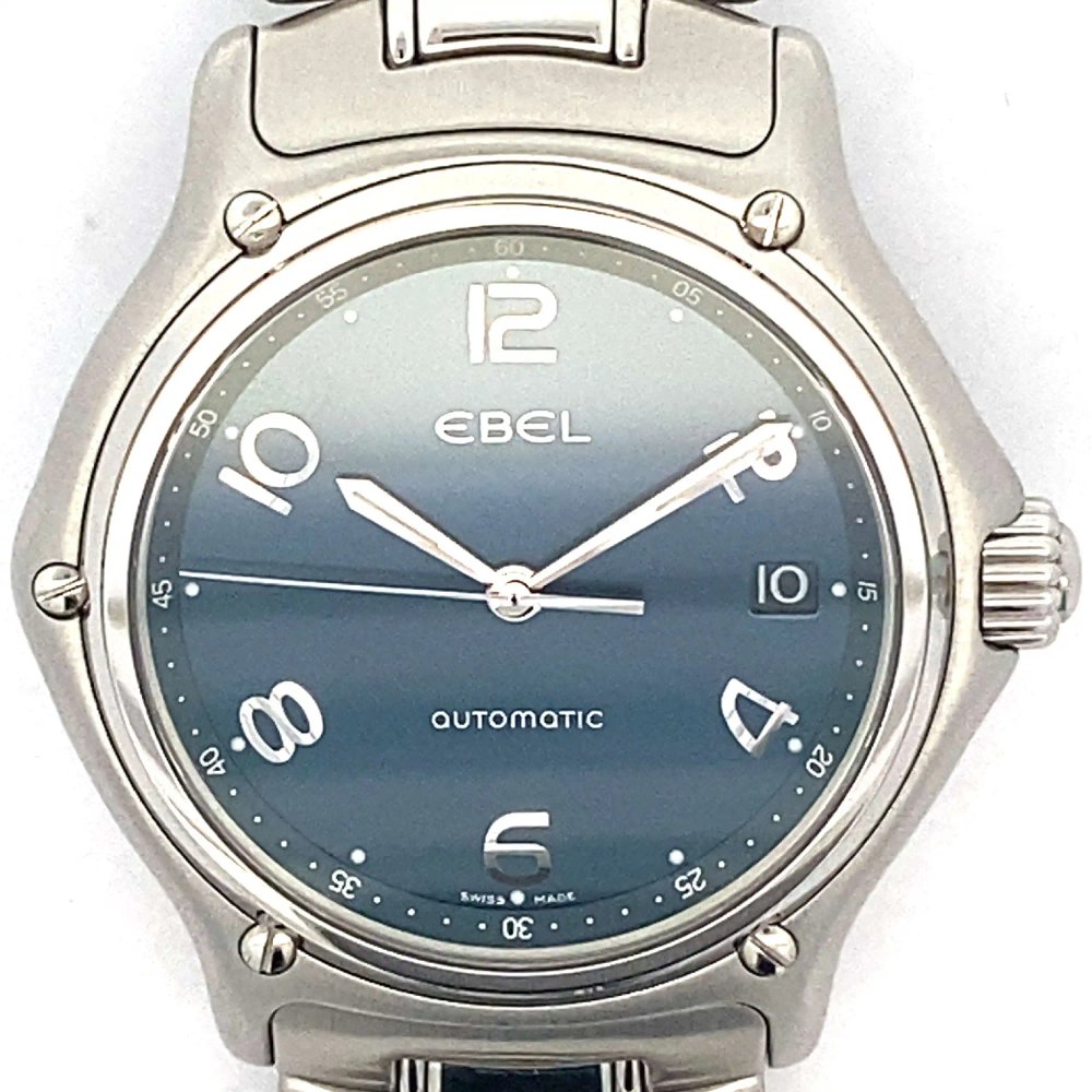 Ebel 1911 Automatic 40mm Titanium Blue