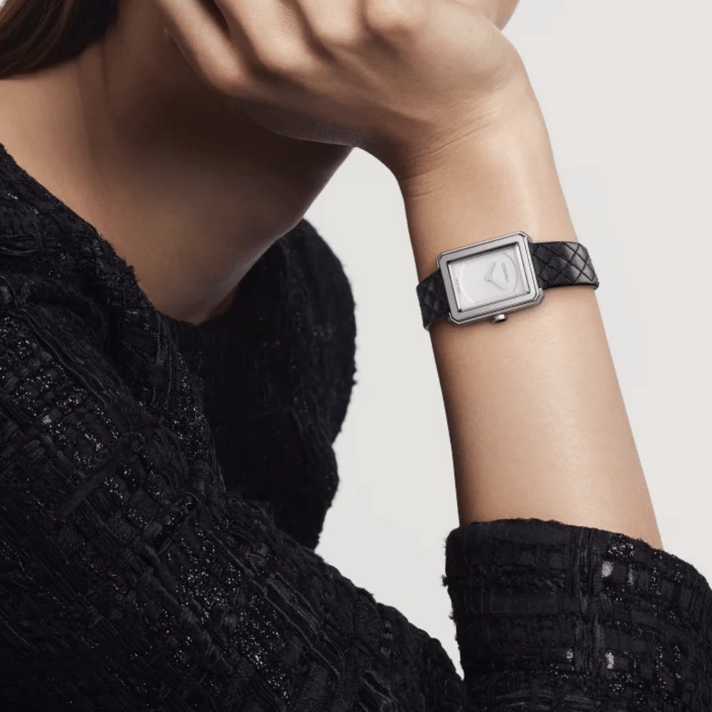 Chanel Boy·Friend Steel Small