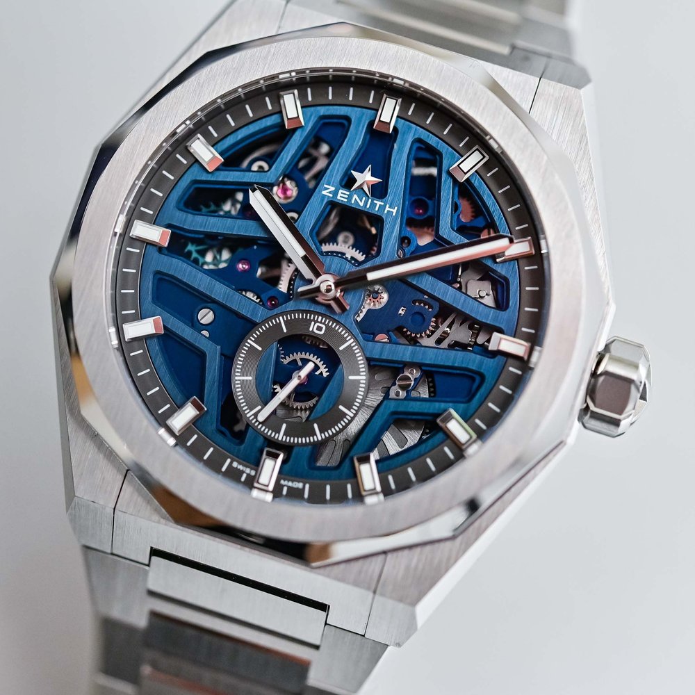 Zenith Defy Skyline Skeleton Blue