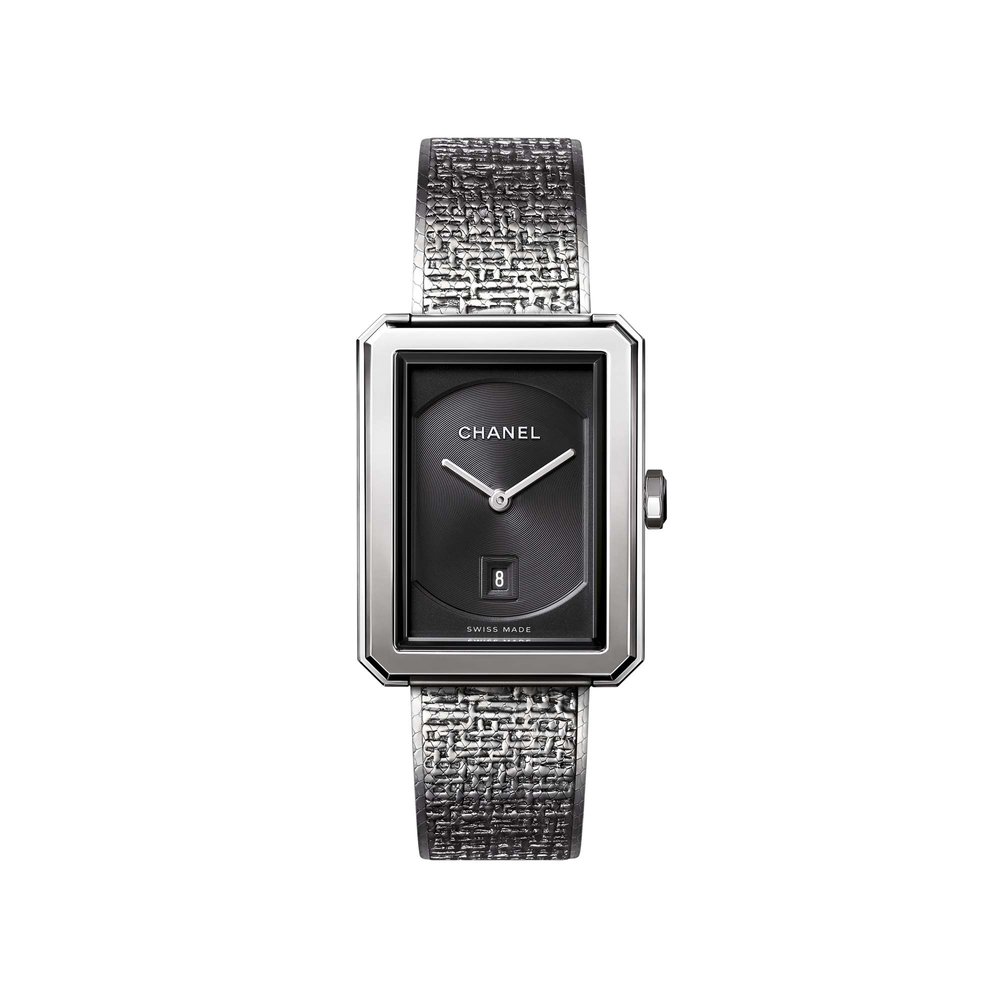 Chanel Boy·Friend Steel Medium