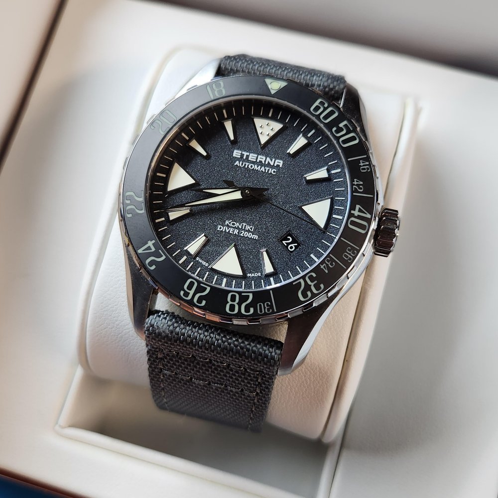 Eterna KonTiki Diver Grande Date