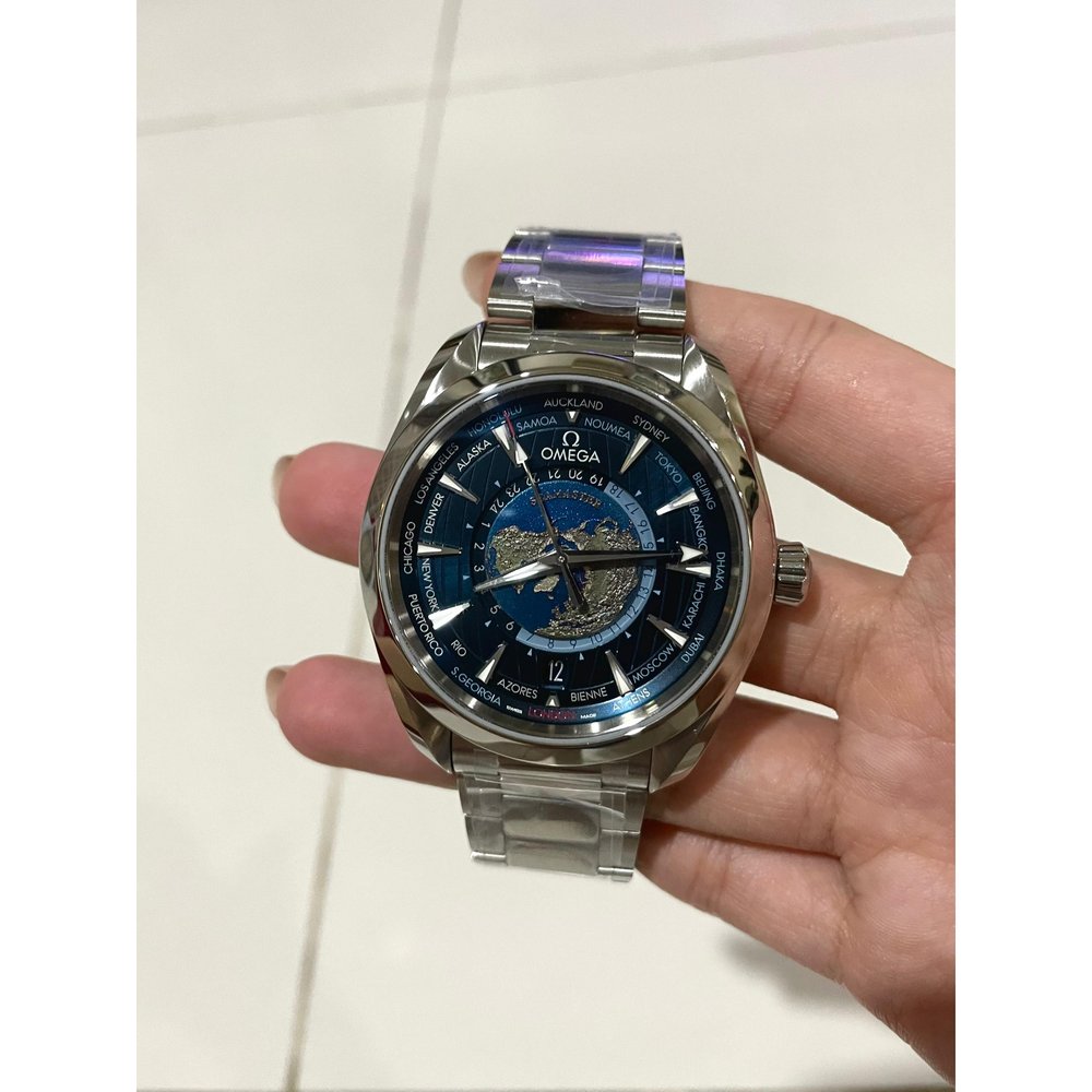 Omega Seamaster Aqua Terra 150M Worldtimer Co-Axial