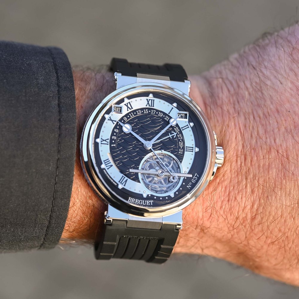 Breguet Marine Tourbillon Équation Marchante 5887 Platinum