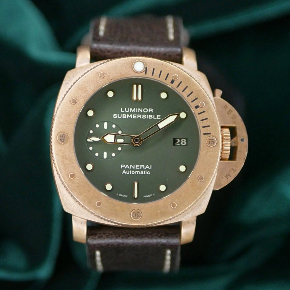 Panerai Submersible Bronzo 47mm Verdis Abisso