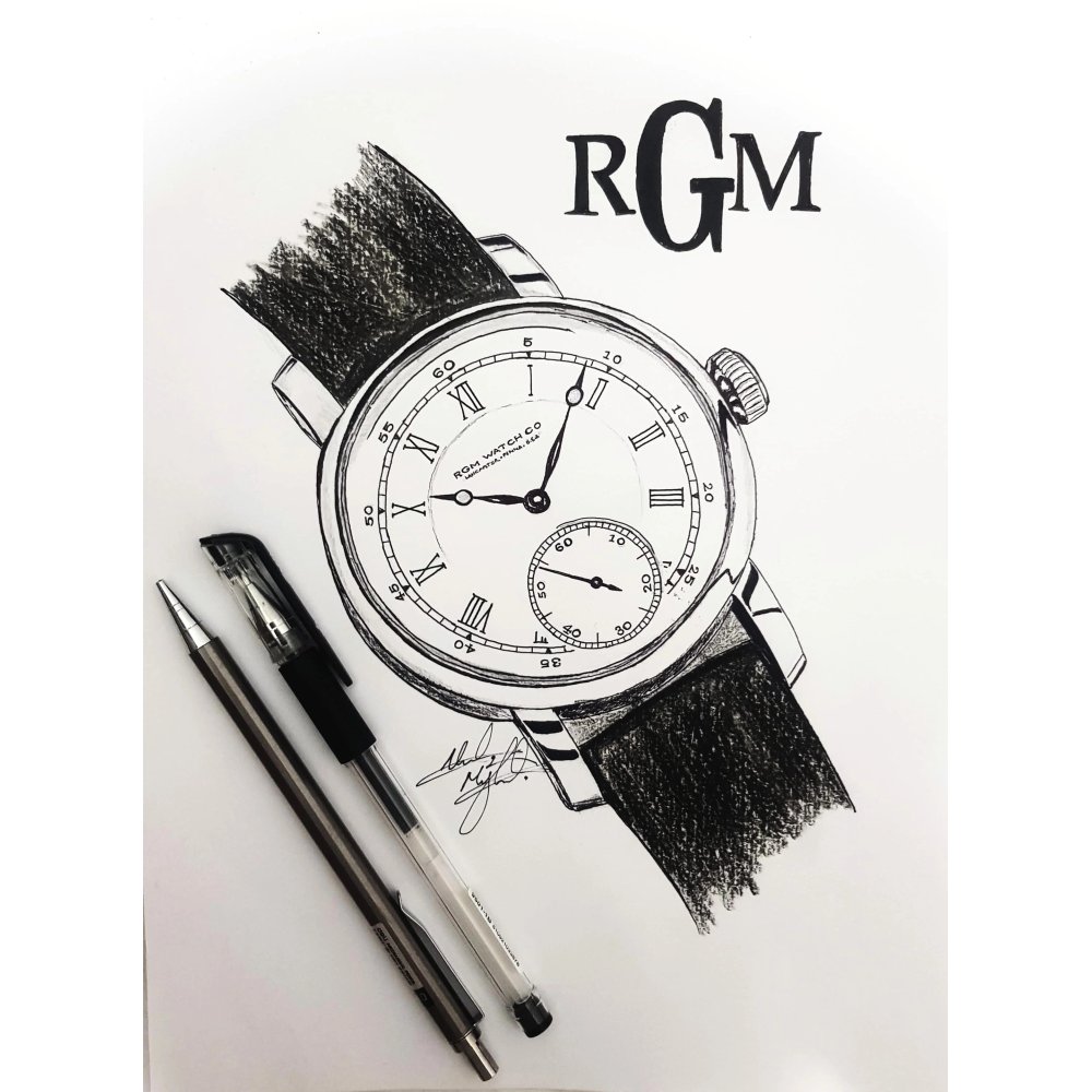 RGM Watch Company 801/40 Classic Enamel (40mm)