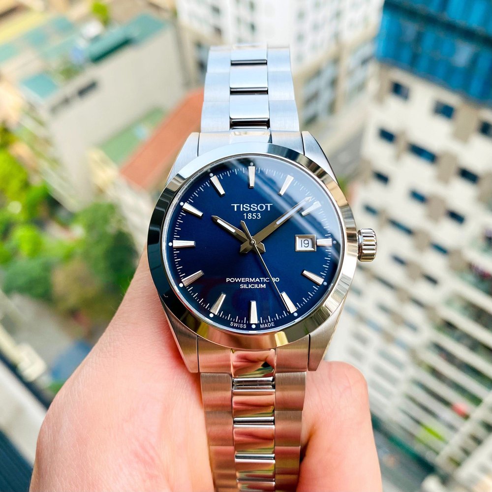 Tissot Gentleman Powermatic 80 Silicium Blue