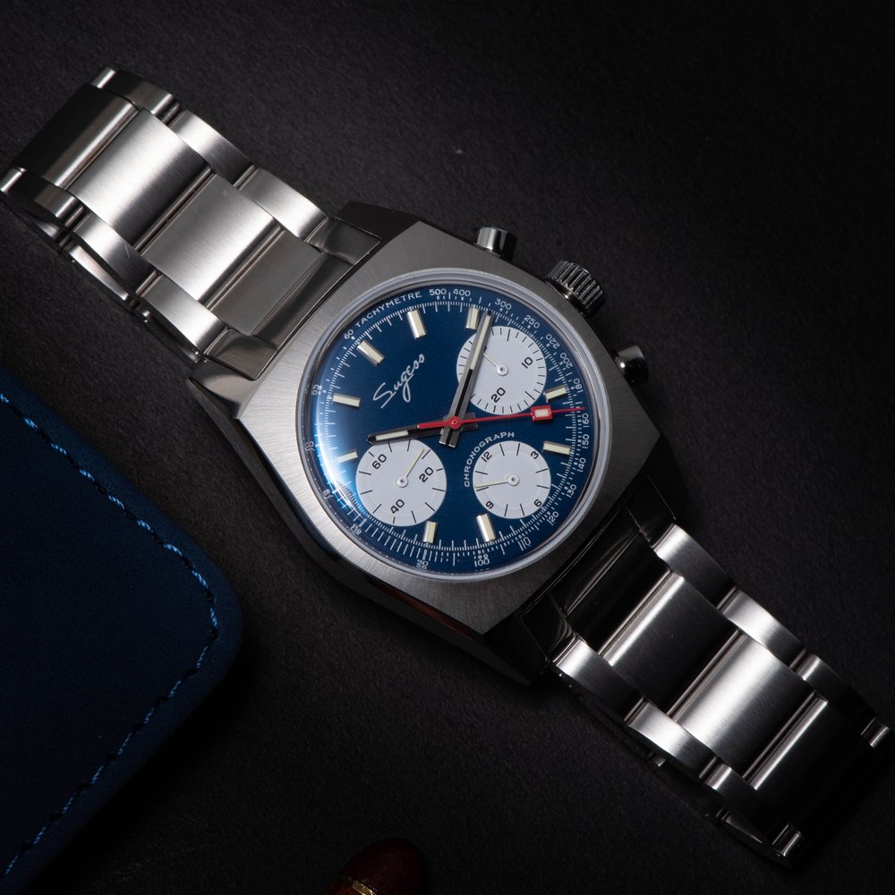 Sugess 1963 Panda Chronograph