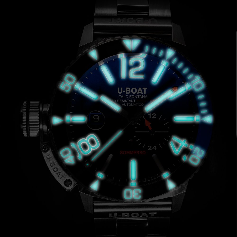 U-Boat Sommerso 43 Steel Blue