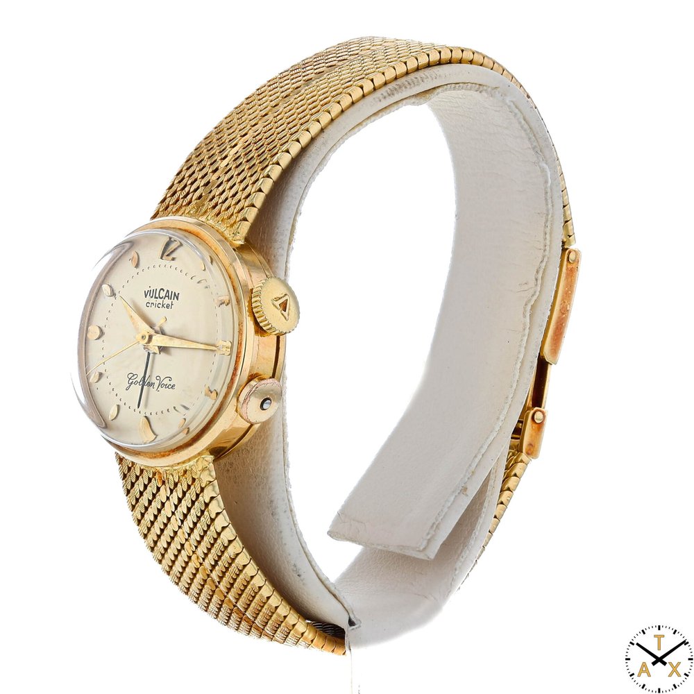 Vulcain Cricket Golden Heart Rose Gold