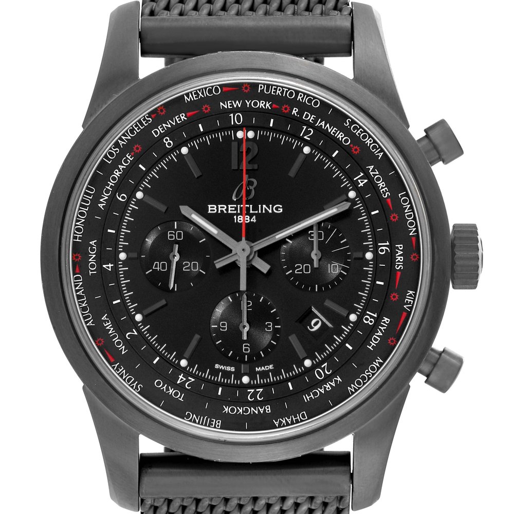 Breitling Transocean Chronograph Unitime Pilot