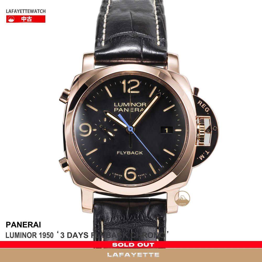 Panerai Luminor 1950 3 Days Chrono Flyback Titanio