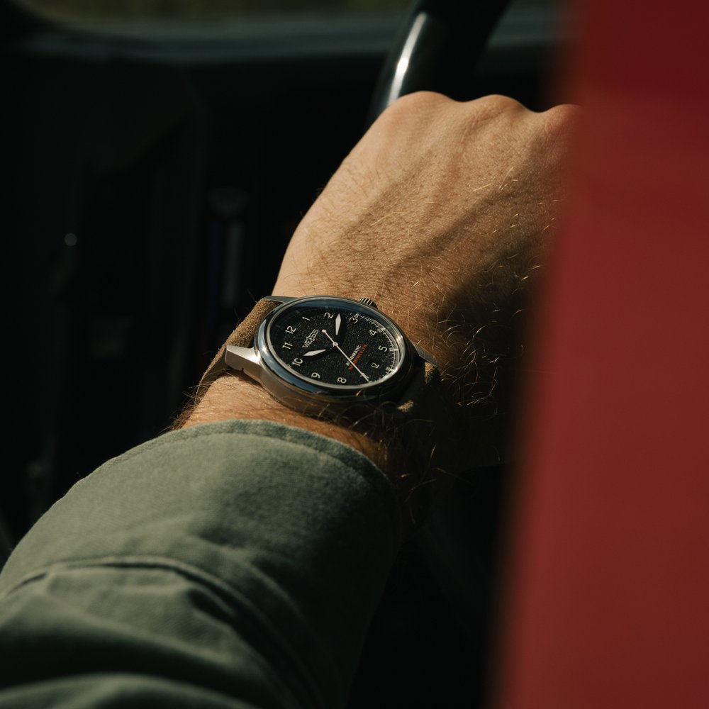 Weiss Watch Company Automatic Issue Field Watch 38mm — Black Dial (Cal. 2130)