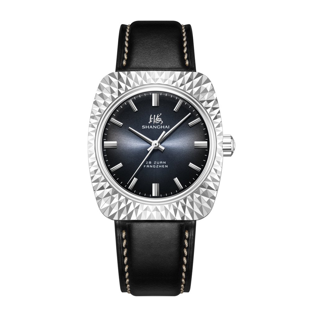 Shanghai Watch Factory 581 Reissue Black Dial