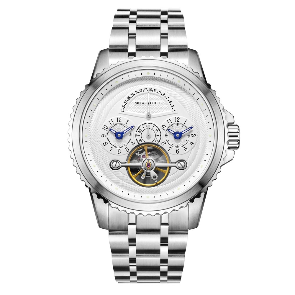 Seagull Flywheel Dual Time Zone Automatic
