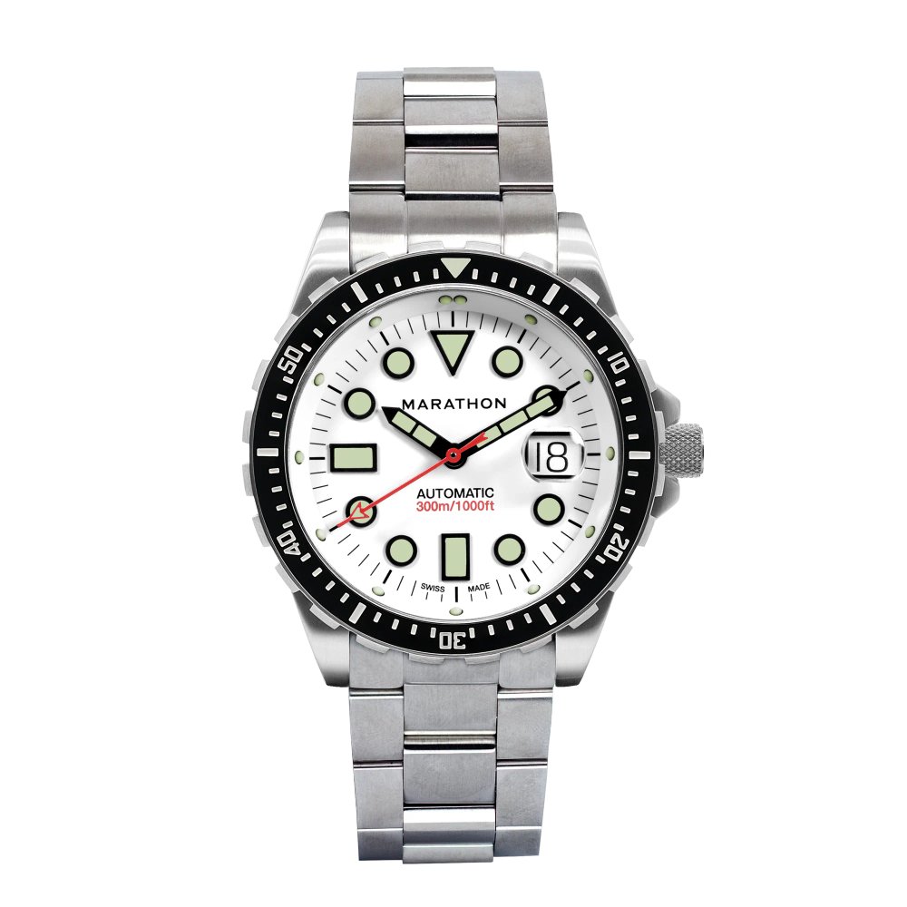 Marathon Watch Company Pilot's Day/Date Quartz (Olive Dial)