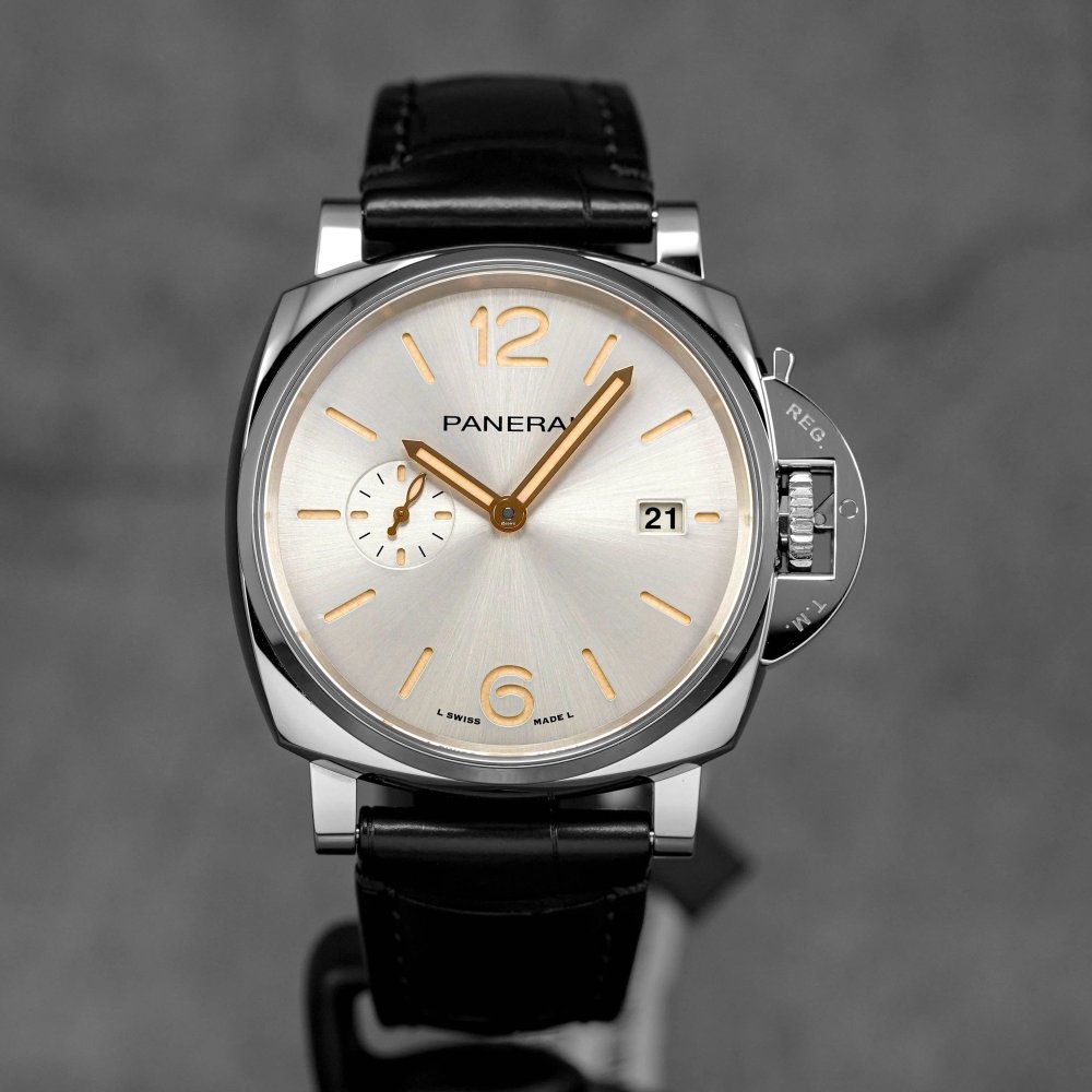 Panerai Luminor Due 42mm Acciaio Grigio