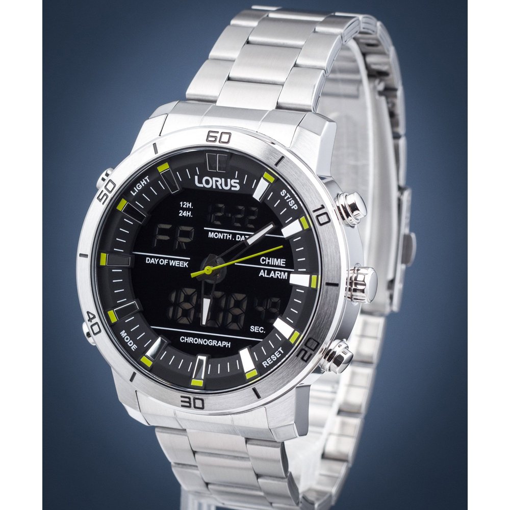 Lorus Alarm Chronograph
