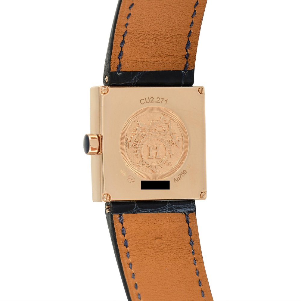 Hermès Carré H Or Rose