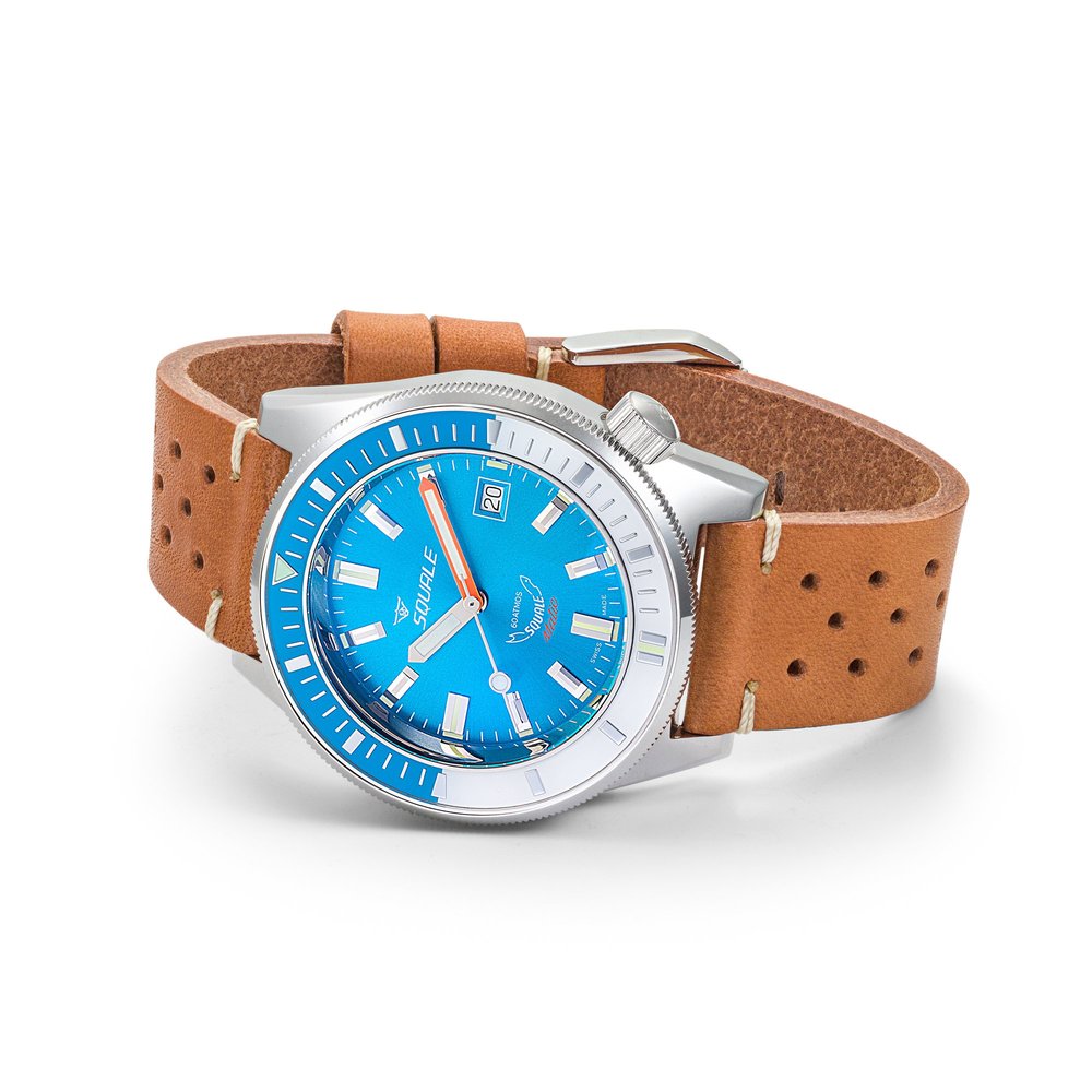 Squale Matic Dark Blue Sunray