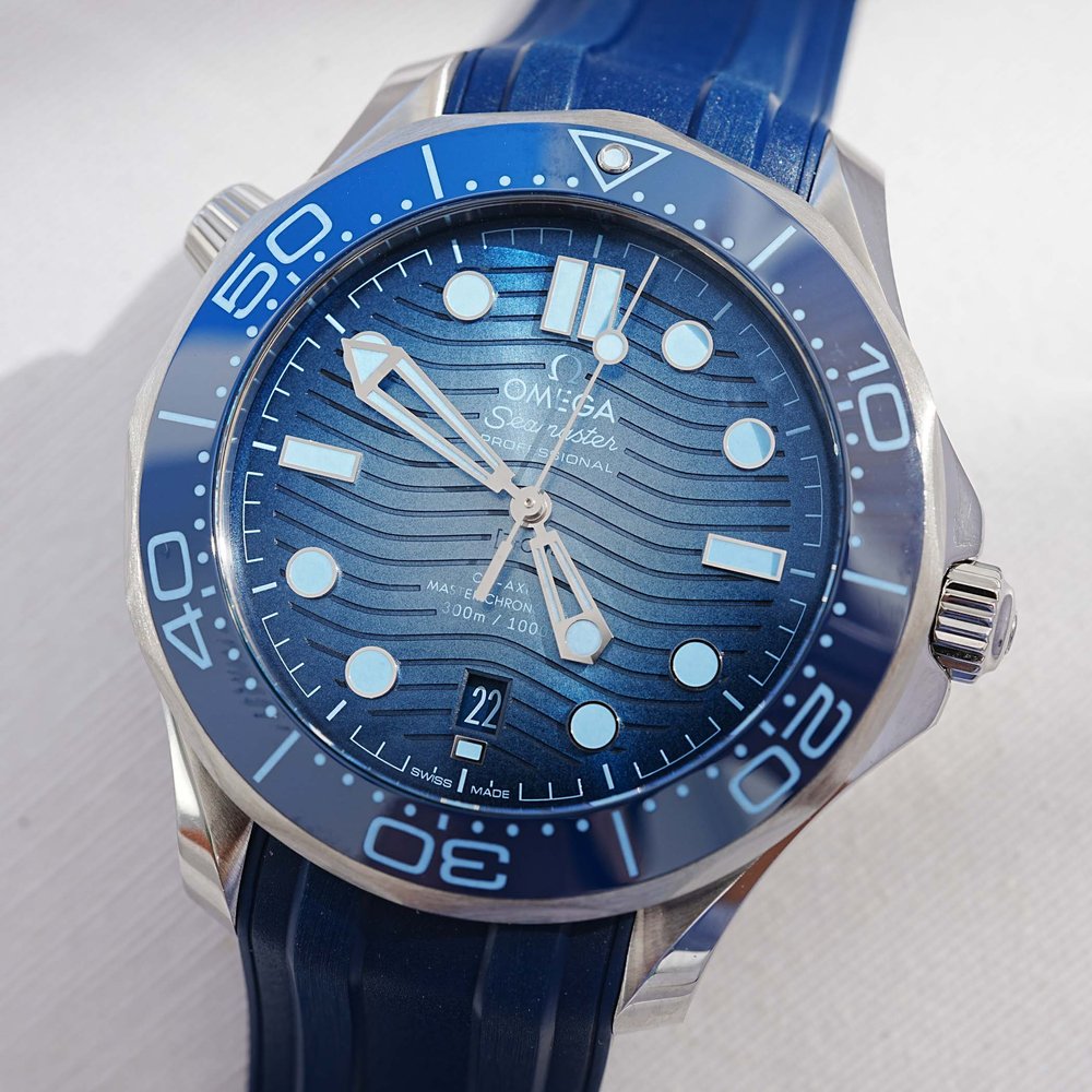Omega Seamaster Diver 300M Co-Axial Master Chronometer Blue