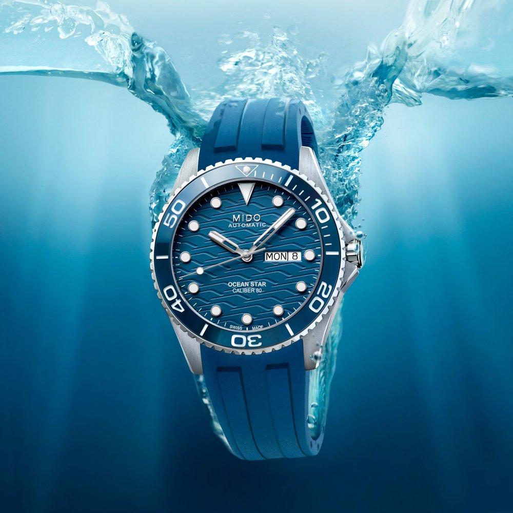 Mido Ocean Star 200C (Blue-Green)